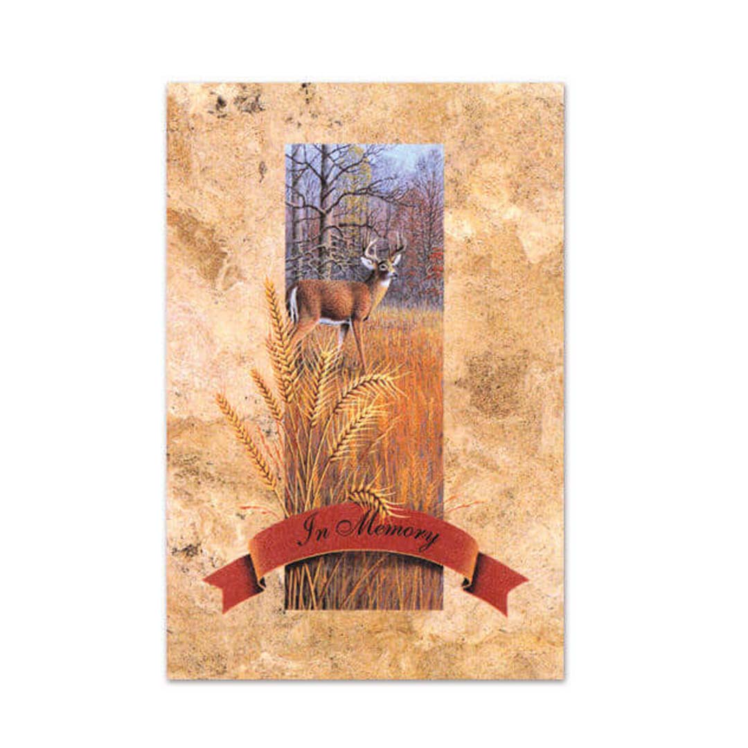 Deer Mid-Size Memorial Folders