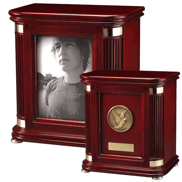 Howard Miller Honor II - High Gloss Rosewood Photo Urn