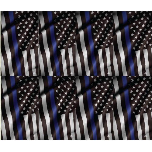 Thin Blue Line Flag Series 8-up Prayer Cards