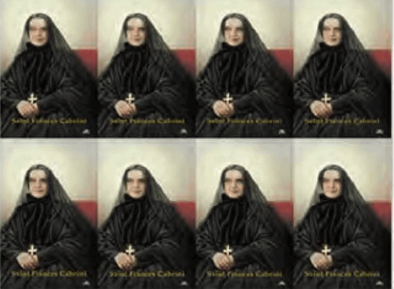 Saint Frances Cabrini 8-up Prayer Cards