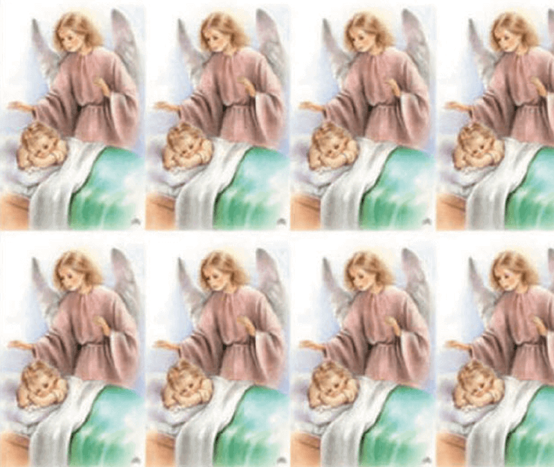 Guardian Angel Series 4 8-up Prayer Cards