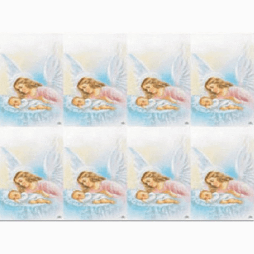 Guardian Angel 8up Prayer Cards