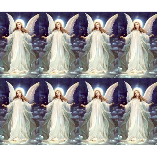 Guardian Angel Series 9 8-Up Prayer Card