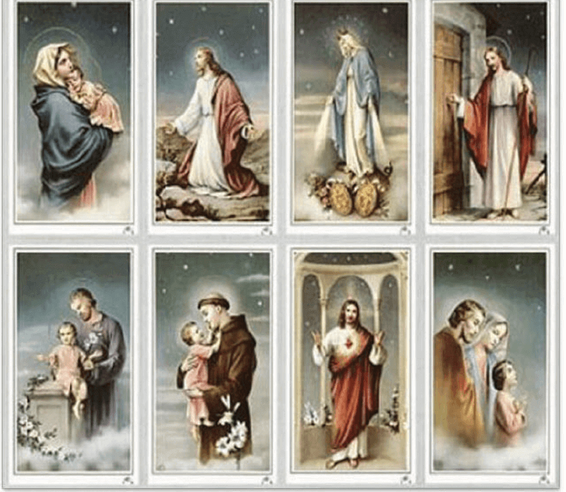 Heaven 8-up Prayer Cards