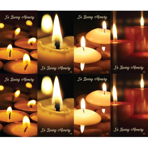 In Loving Memory Series 8-up Prayer Cards