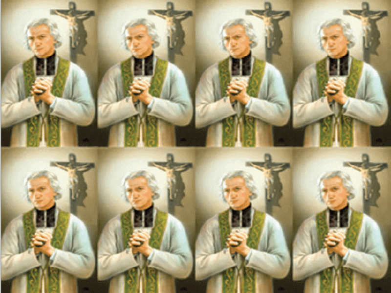 Saint John Vianney 8-up Prayer Cards
