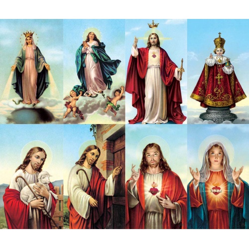 Lippi Assorted Series 8-up Prayer Cards