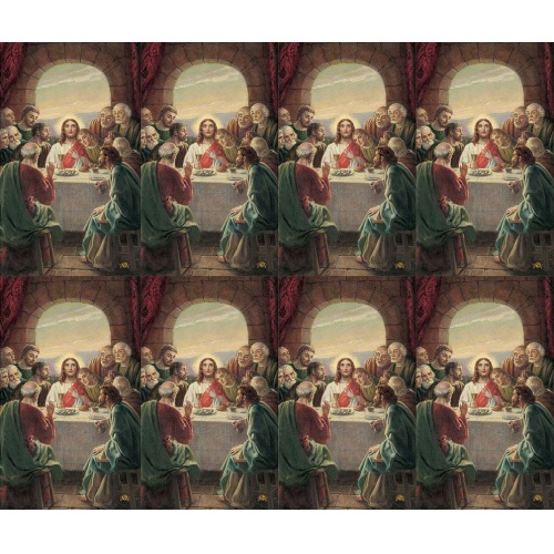 Last Supper Series 2 - 8-up Prayer Cards