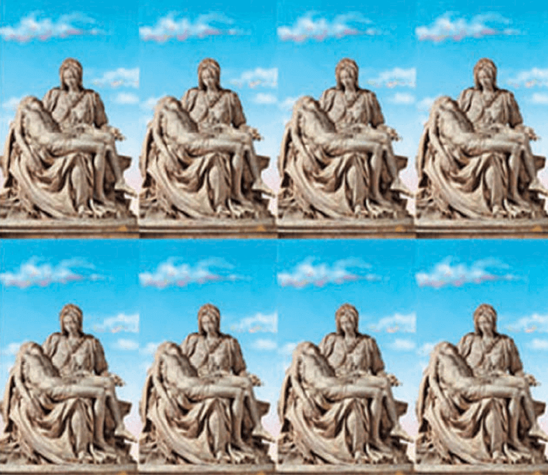 Michelangelo 8-up Prayer Cards