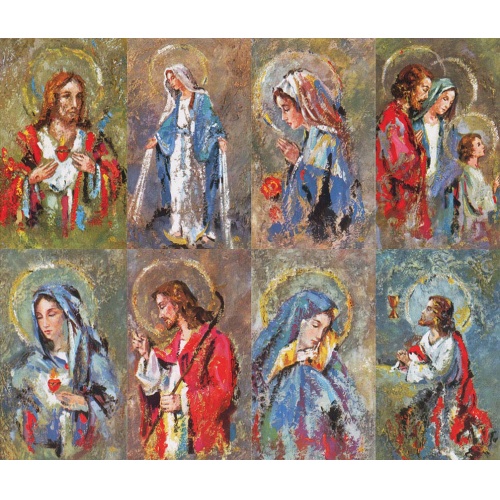 Monet Series 8up Prayer Cards