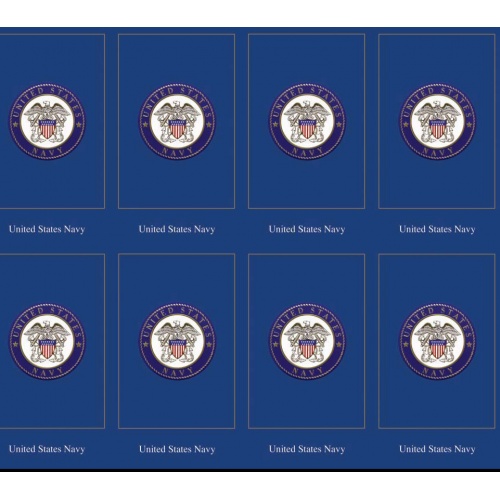 United States Navy Emblem 8-up Prayer Cards