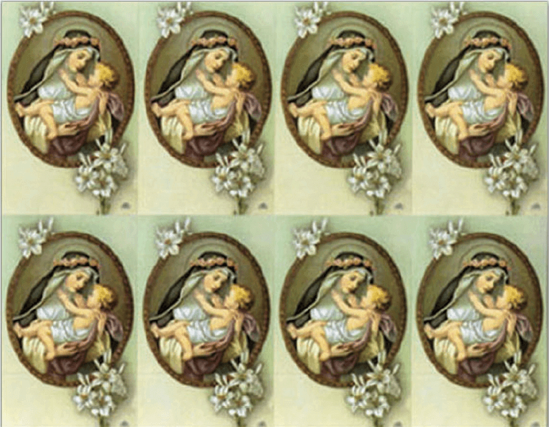 Saint Rose of Lima 8-up Prayer Cards