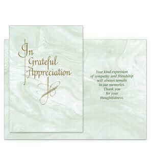 Grateful Appreciation Acknowledgment