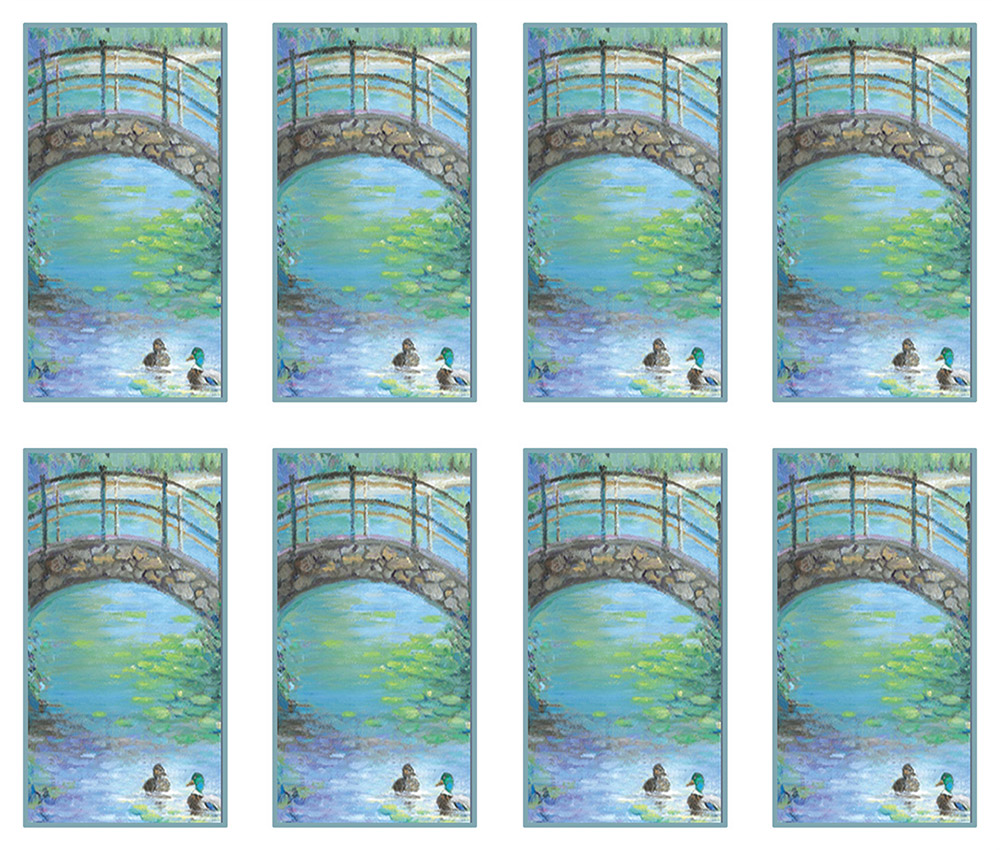 Bridge to Memories 8-up Prayer Cards
