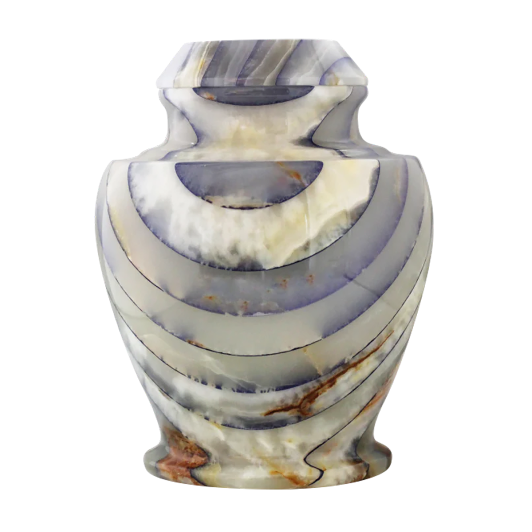 Carpel Onyx Blue Urn