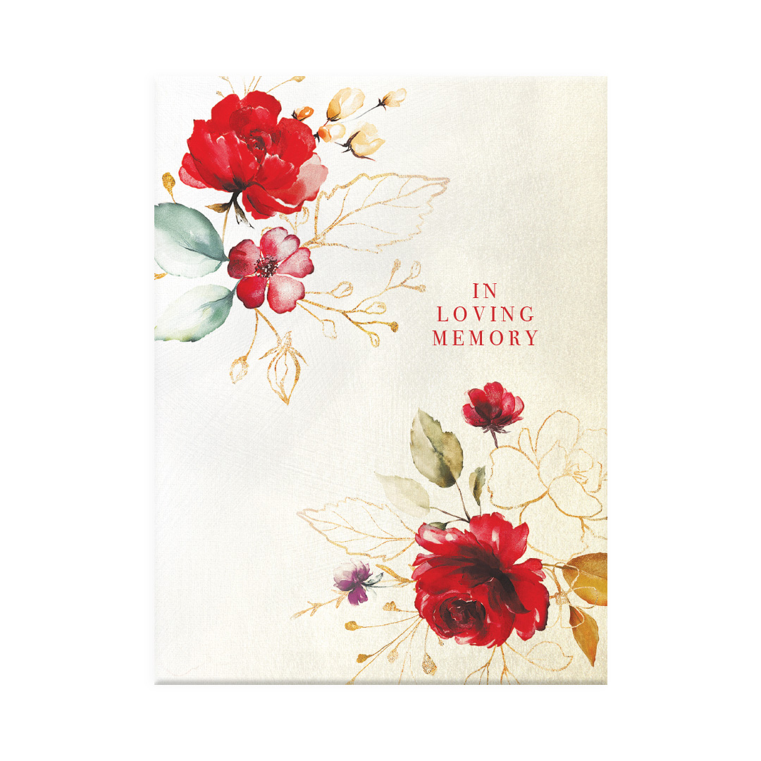Gilded Bloom Register Book