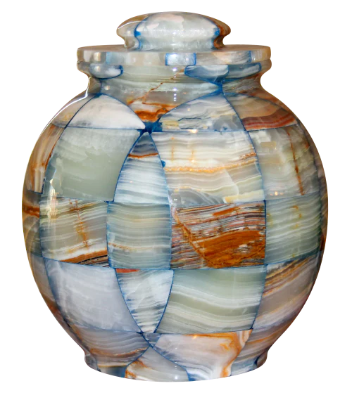 Triumph Onyx Blue Urn