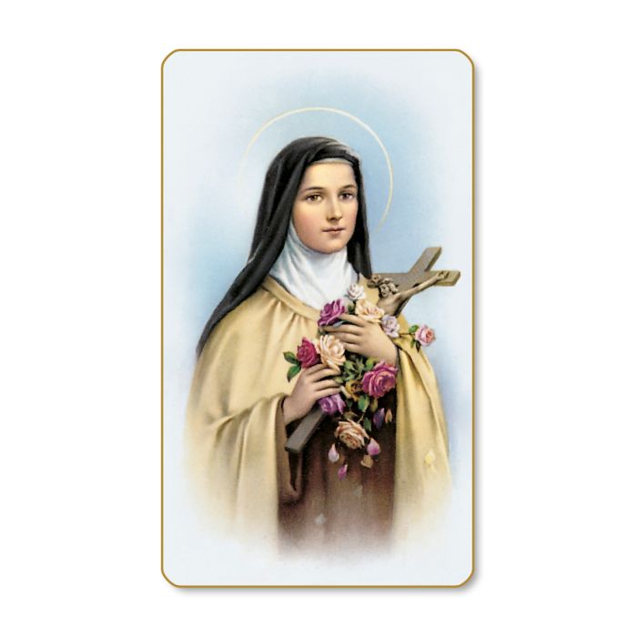 ALBA-34 - Saint Theresa Holy Card