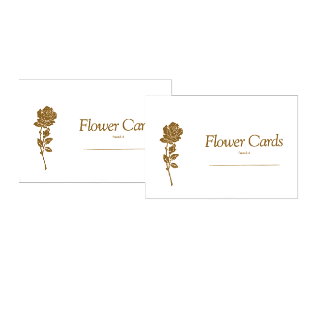 Flower Card Envelopes