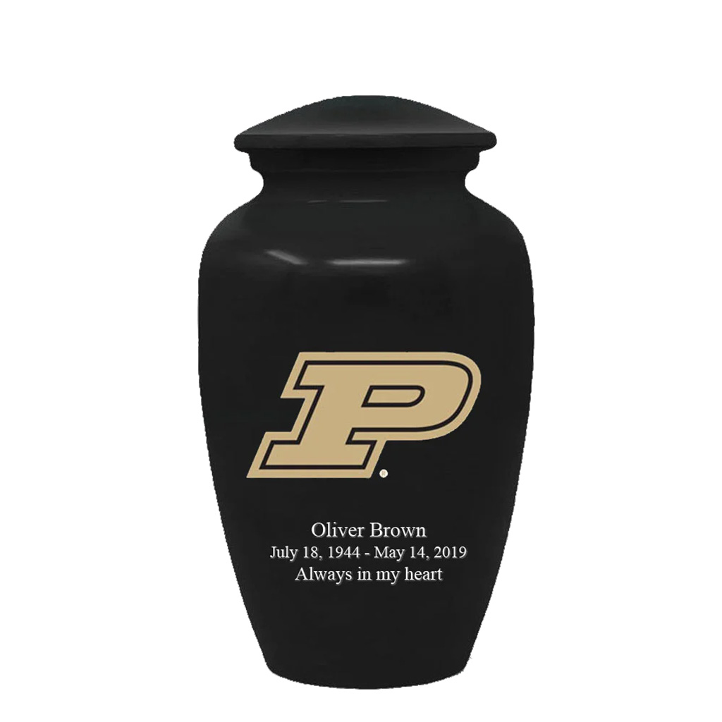 College Sports Team Classic Metal Urn