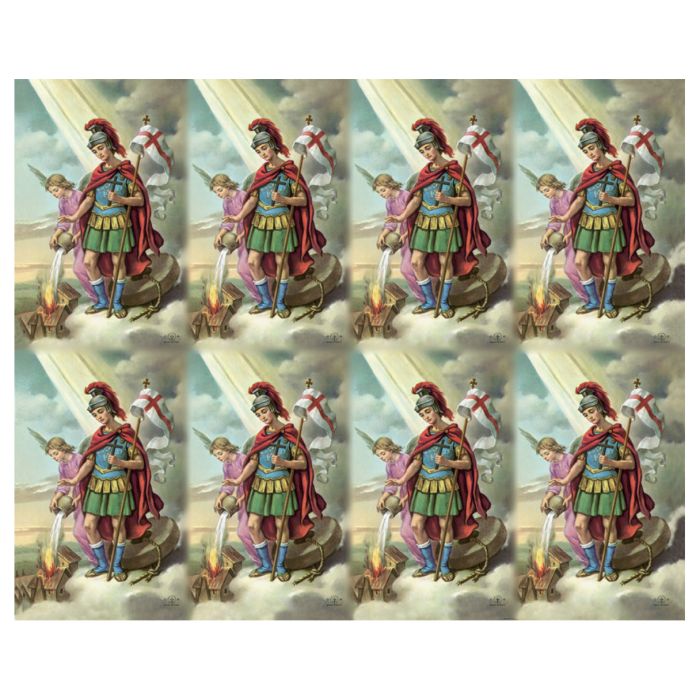 M-400-276 St. Florian 8UP Prayer Card
