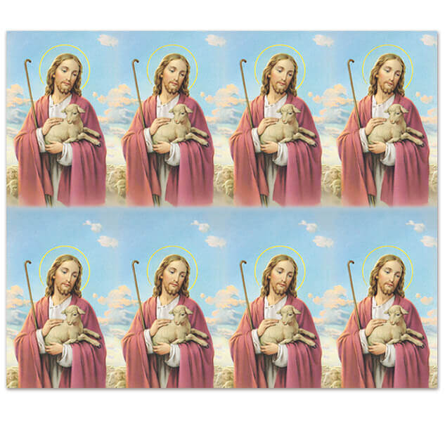 M-101-08 The Lost Lamb 8-up Prayer Cards
