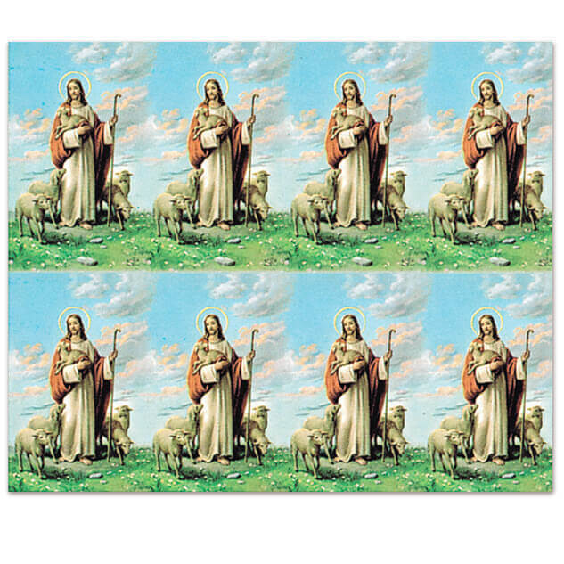 M-101-09 The Good Shepherd 8-up Prayer Cards