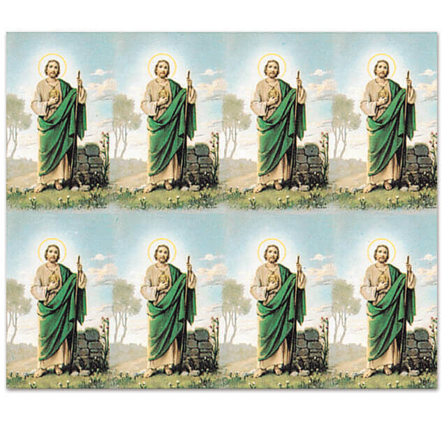 M-101-24 St. Jude 8-up Prayer Cards